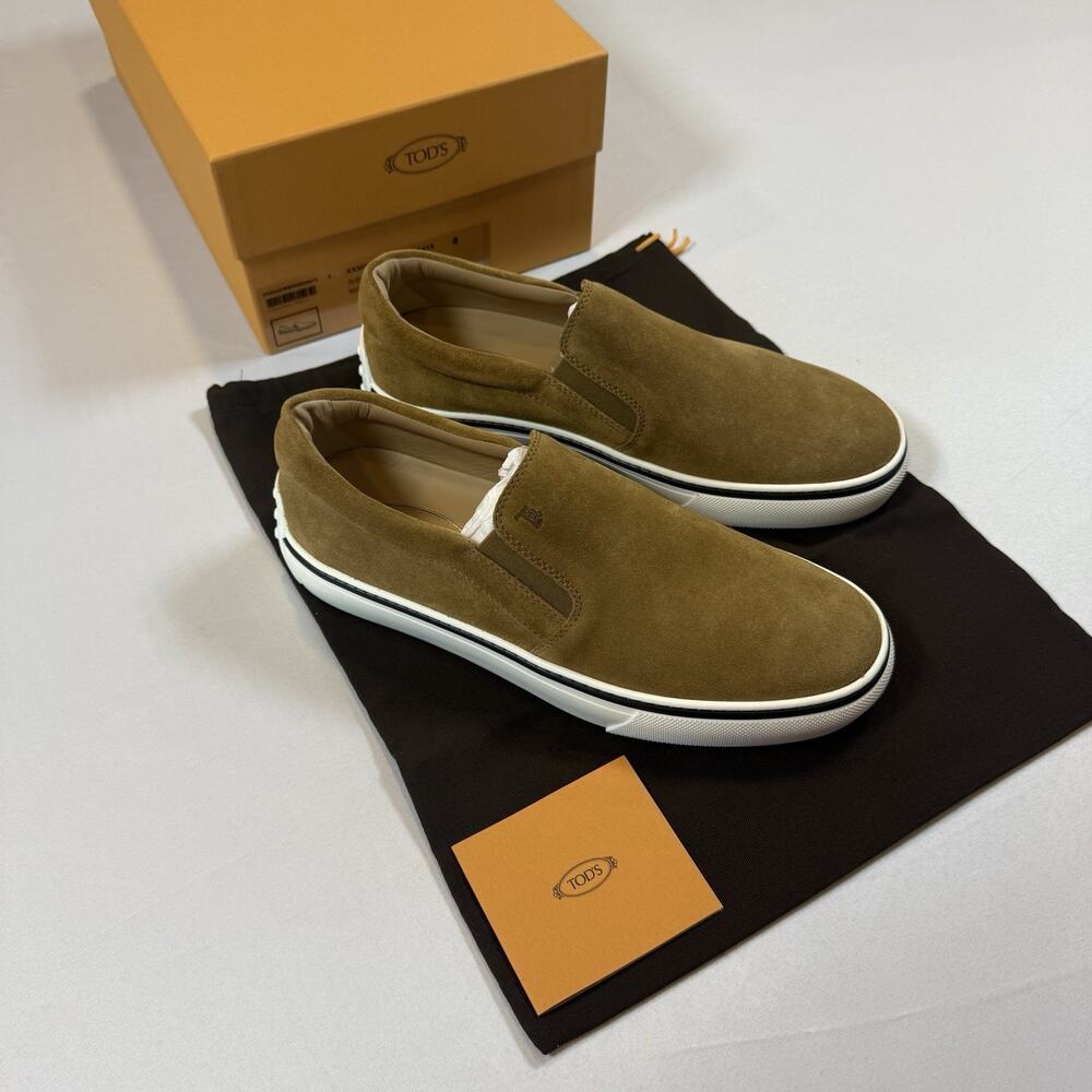 Tod’s SLIP ON CASSETTA CASUAL Loafer Size 8UK/9.5US New In Box MSRP $825